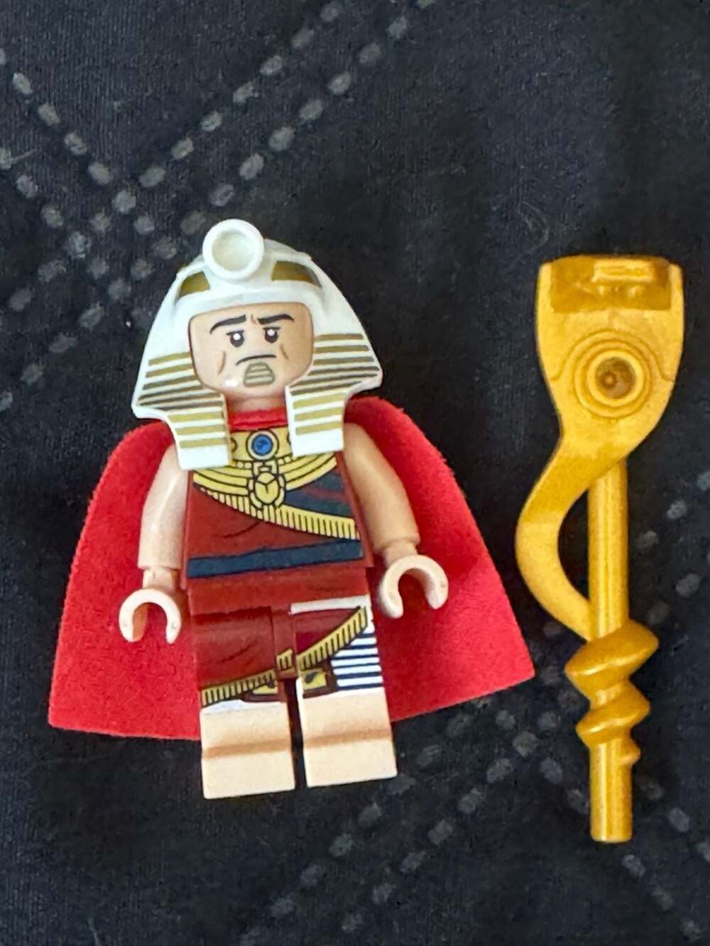 LEGO Batman Movie Minifigure Lot - Batman with Grapple Gun & King Tut w/ Staff